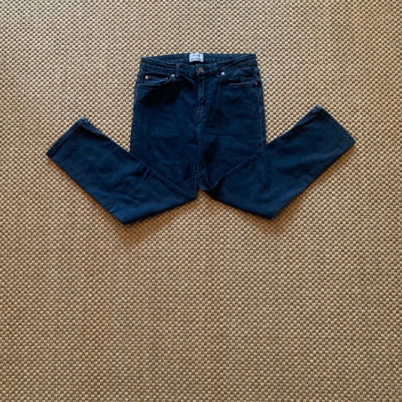 Acne Studios Women Row Blue/Black Jeans - Picture 6 of 6